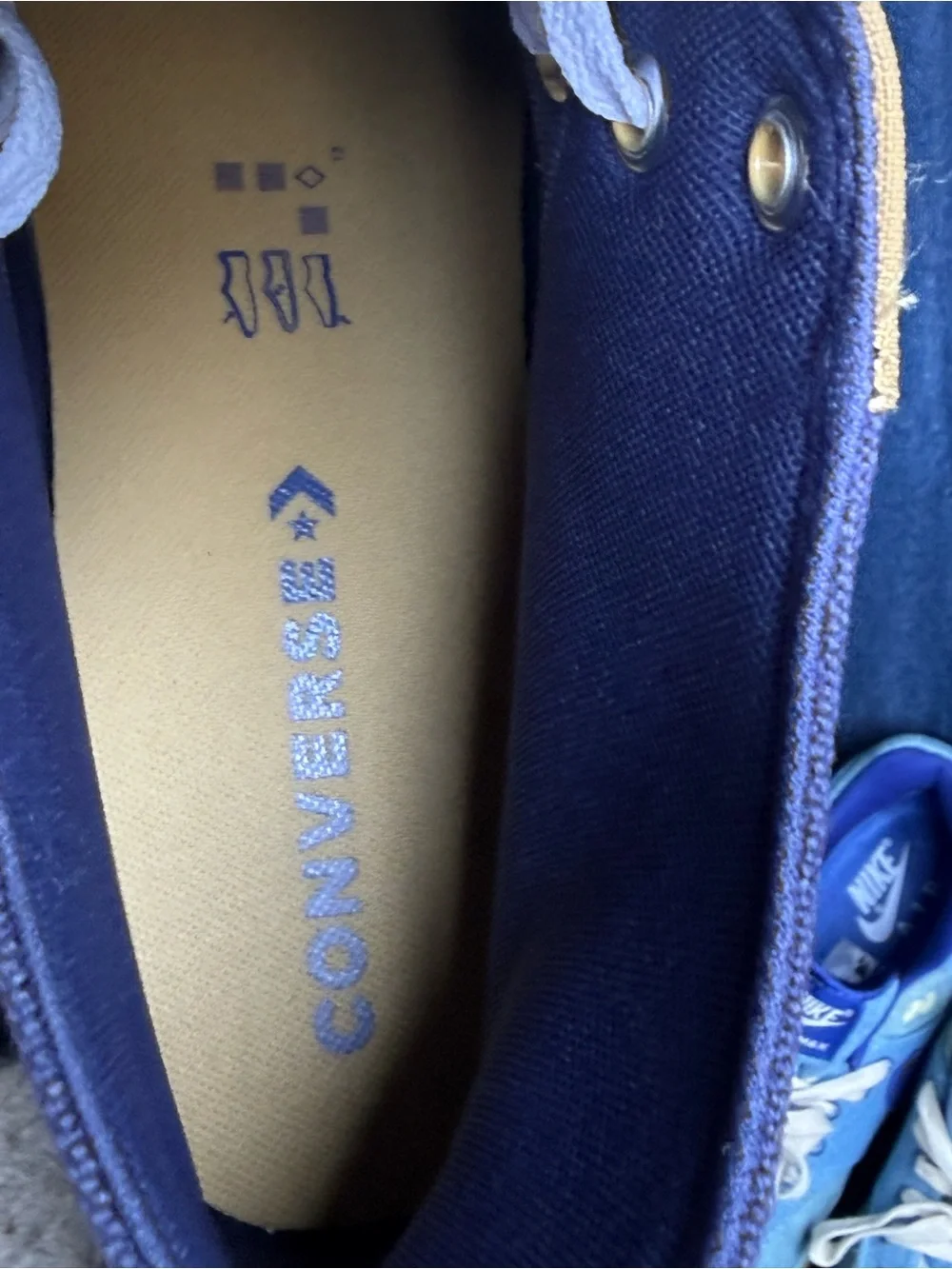 2023 Converse Chuck Taylor All Star High Navy Dune Men's 13 Women's 15